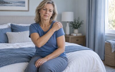 Dolor de hombro al dormir o al levantar el brazo